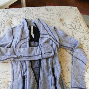 Lululemon Define Jacket Grey Herringbone